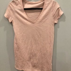 A New Day blush V Neck Tshirt